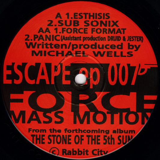 Force Mass Motion : Escape EP (12", EP)