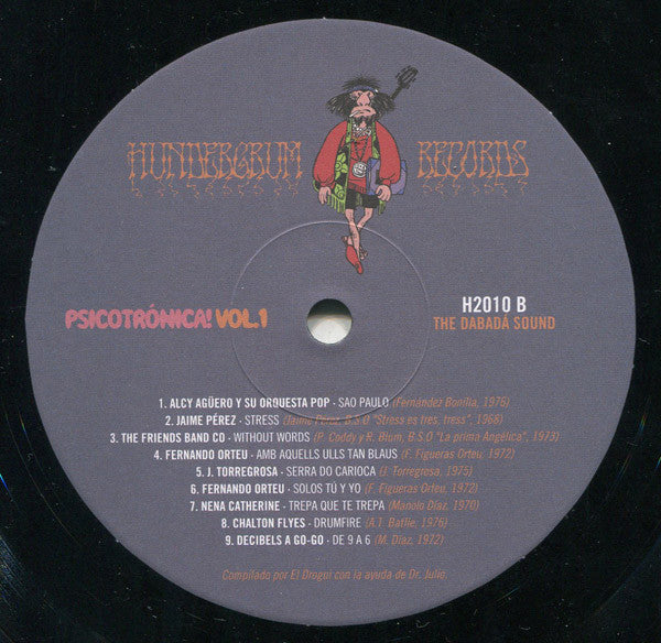 Various : Psicotrónica! Vol.1 (Spanish Cinematic Grooves & Funky Soundtracks, 1968-1978) (LP, Comp, Ltd)