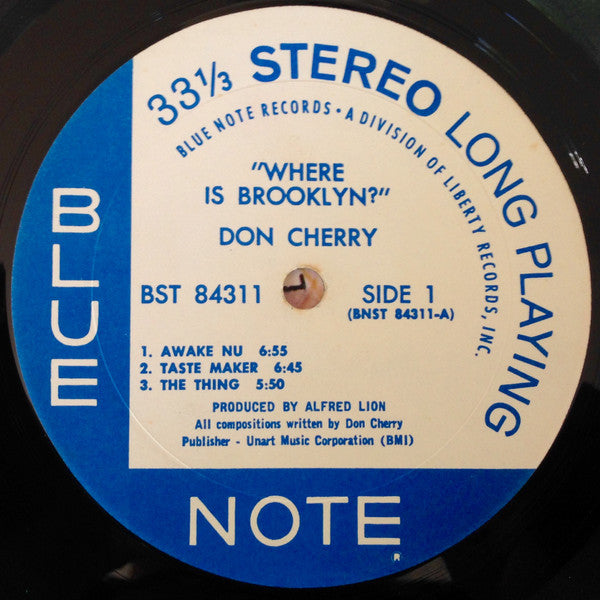 Don Cherry : Where Is Brooklyn? (LP, Album)