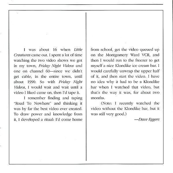 Talking Heads : Little Creatures (CD, Album, RE, RM)