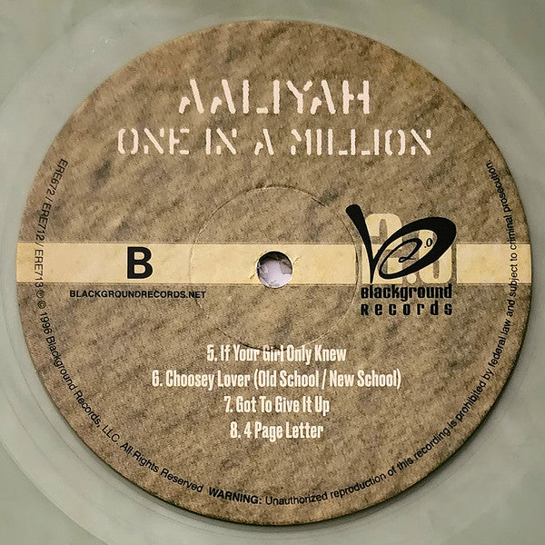 Aaliyah : One In A Million (2xLP, Album, Ltd, RE, Cok)