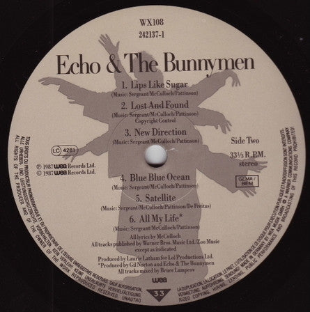 Echo & The Bunnymen : Echo & The Bunnymen (LP, Album)