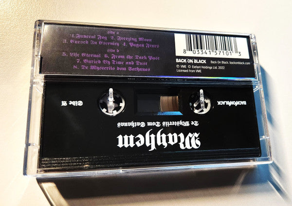Mayhem : De Mysteriis Dom Sathanas (Cass, Album, RE)