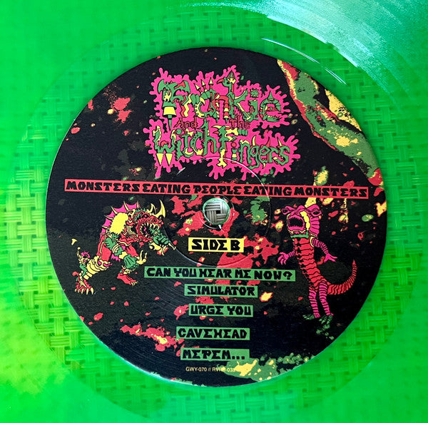 Frankie And The Witch Fingers : Monsters Eating People Eating Monsters... (LP, Album, RP, S/Edition, Cos)