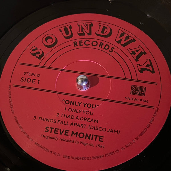 Steve Monite : Only You (LP, Album, RE, RM)