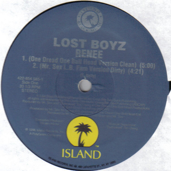Lost Boyz : Renee (12")