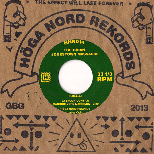 The Brian Jonestown Massacre : La Façon Dont La Machine Vers L'Arrière (7", Single, Ltd)