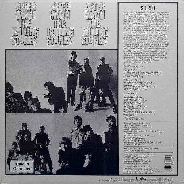 The Rolling Stones : Aftermath (LP, Album, RE)