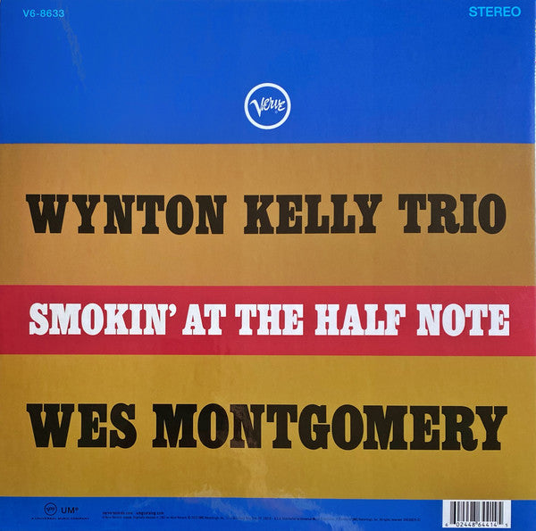 Wynton Kelly Trio / Wes Montgomery : Smokin' At The Half Note (LP, Album, RE, RM, 180)