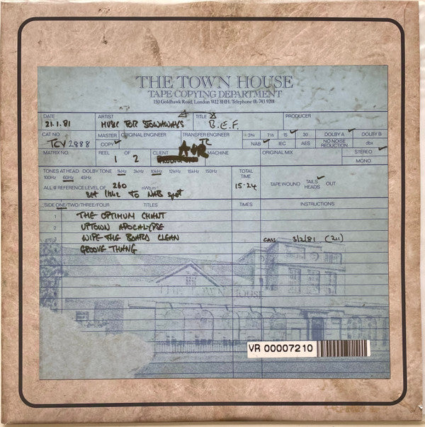 B.E.F.* : Music For Stowaways (LP, Album, Ltd, RE, RM, Blu)