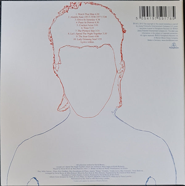 David Bowie : Aladdin Sane (CD, Album, RE, RM, Vin)