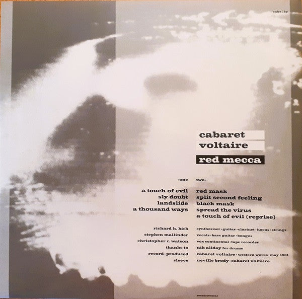 Cabaret Voltaire : Red Mecca (LP, Album, RE)