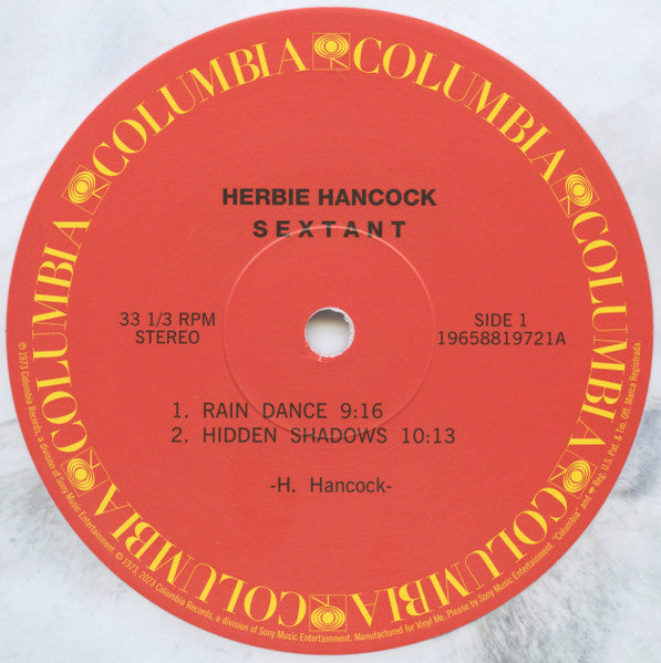 Herbie Hancock : Sextant (LP, Album, Club, RE, Lun)