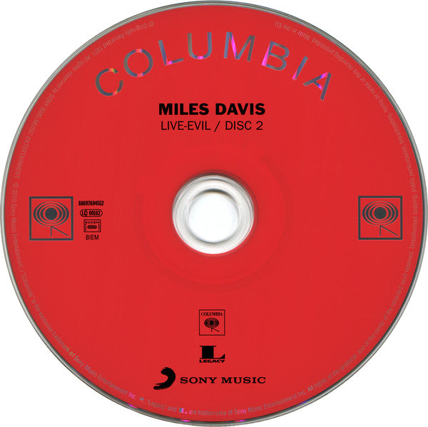 Miles Davis : Live-Evil (2xCD, Album, RE, RM)