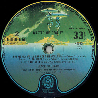 Black Sabbath : Master Of Reality (LP, Album, RP, Spa)