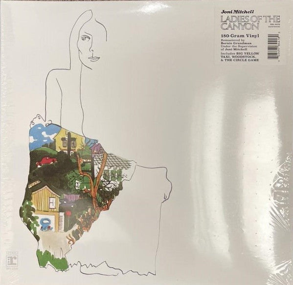 Joni Mitchell : Ladies Of The Canyon (LP, Album, RE, RM, 180)