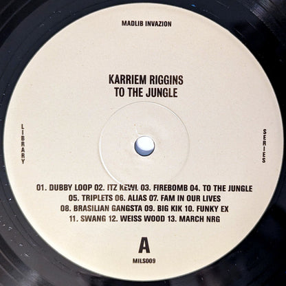Karriem Riggins : To The Jungle (LP, Album)
