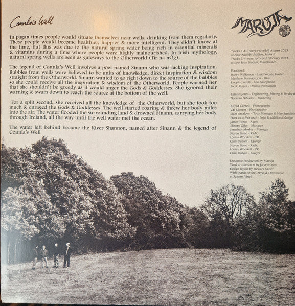 Maruja (2) : Connla's Well (12", EP, Ltd, Gat)