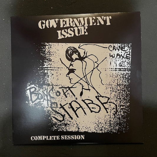 Government Issue : Boycott Stabb Complete Session (LP, RE, RM, Whi)