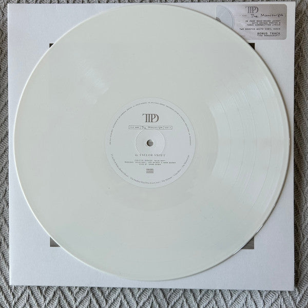 Taylor Swift : The Tortured Poets Department (2xLP, Album, Whi)