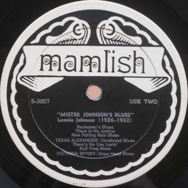 Lonnie Johnson (2) : Mr. Johnson's Blues 1926-1932 (LP, Comp)