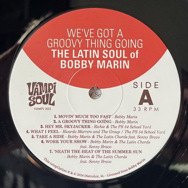 Various : We've Got A Groovy Thing Going - The Latin Soul Of Bobby Marin (2xLP, Comp, RM)