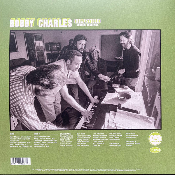 Bobby Charles : Bearsville Studio Sessions (LP, Album, RSD)