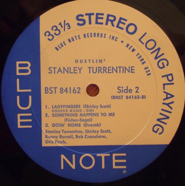Stanley Turrentine : Hustlin' (LP, Album)