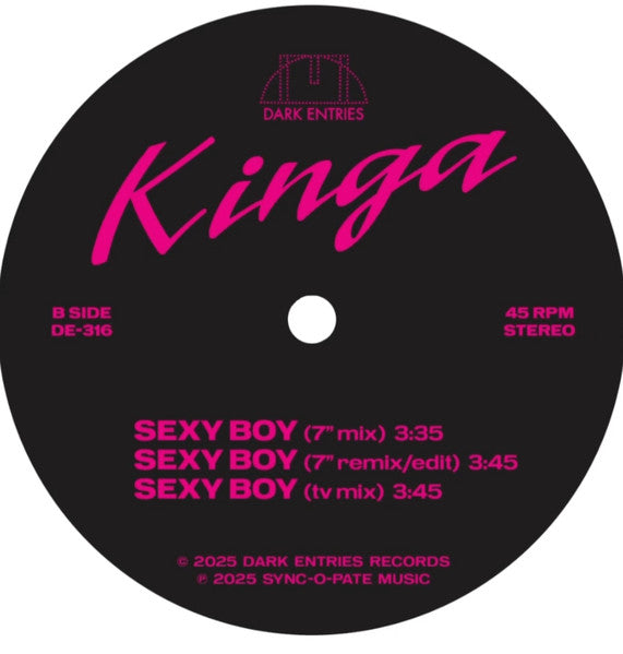 Kinga (7) : Sexy Boy (12", Maxi, RE, RM)
