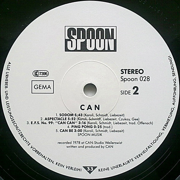 Can : Can (LP, Album, RE)