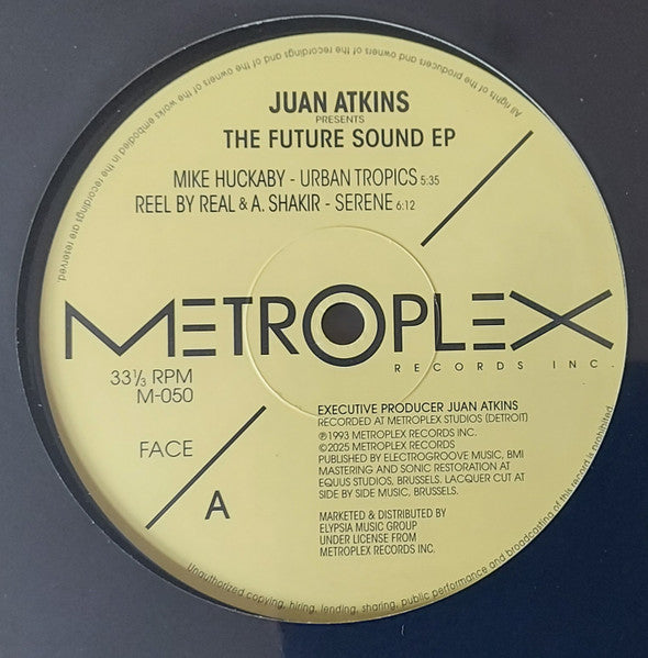 Juan Atkins Presents Various : The Future Sound EP (12", RE)