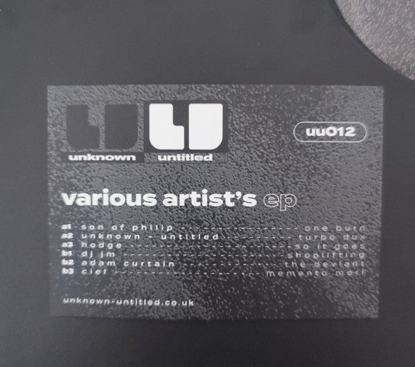 Various : uu012 (12")