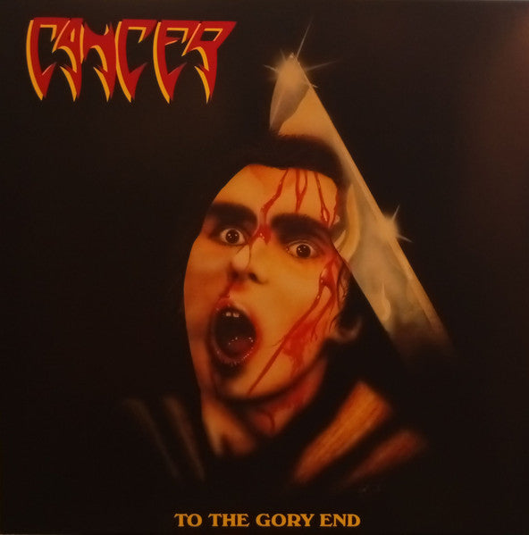 Cancer : To The Gory End LP, Album, Ltd, RE, Red (NM or M- / VG+)
