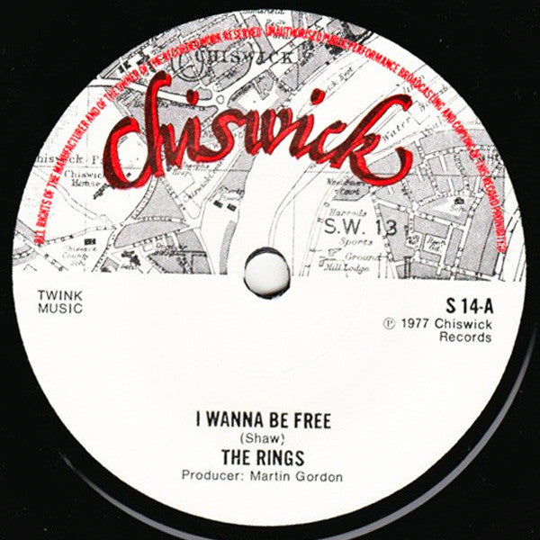 The Rings (2) : I Wanna Be Free (7", Single, Lam)