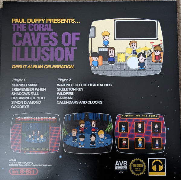Paul Duffy : The Coral - Caves of Illusion (LP, Ltd, Red)