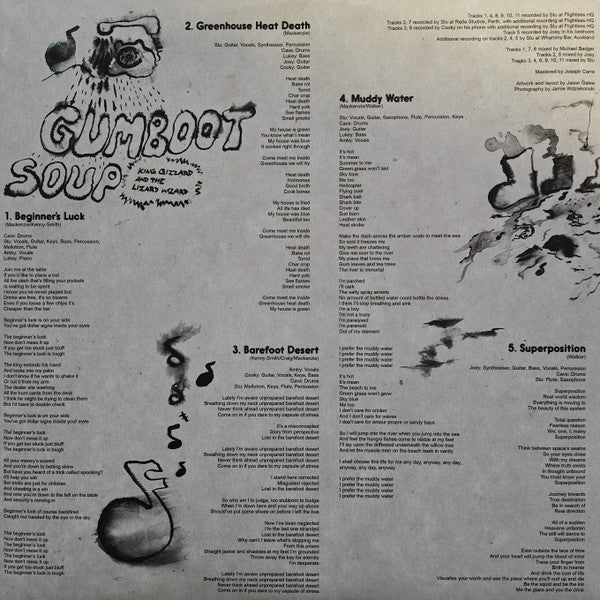 King Gizzard And The Lizard Wizard : Gumboot Soup (LP, Album, RE, Bla)