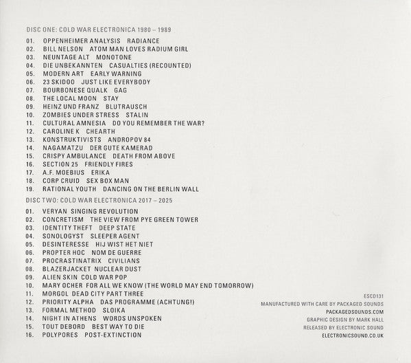 Various : Cold War Electronica (2xCD, Comp)
