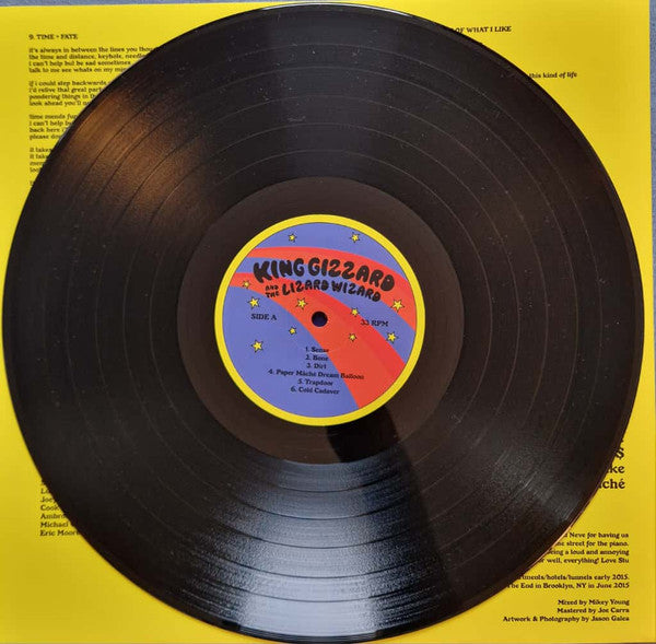 King Gizzard And The Lizard Wizard : Paper Mâché Dream Balloon (LP, Album, RE, RP, Bla)