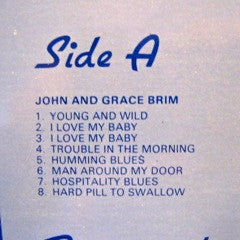 John Brim, Little Hudson : John Brim & Little Hudson (Classic Early 1950's Chicago Blues) (LP, Comp, Mono, RM)