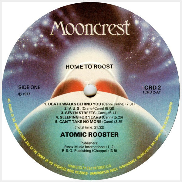 Atomic Rooster : Home To Roost (2xLP, Comp, RE)