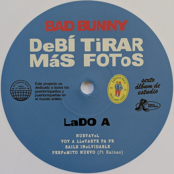 Bad Bunny : Debí Tirar Más Fotos (2xLP, Album, RE, Whi)