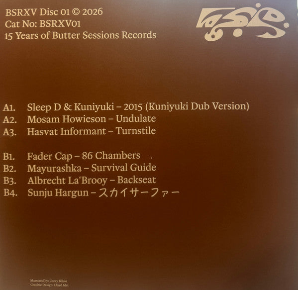 Various : 15 Years Of Butter Sessions Records (Disc 01) (LP, Comp)