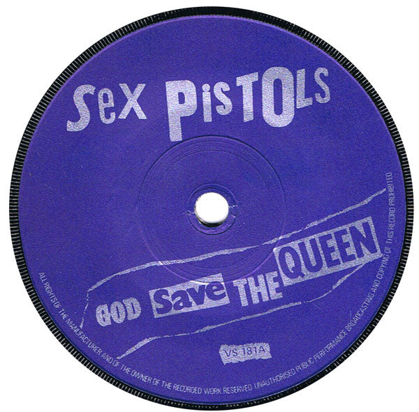 Sex Pistols : God Save The Queen (7", Single, Sil)