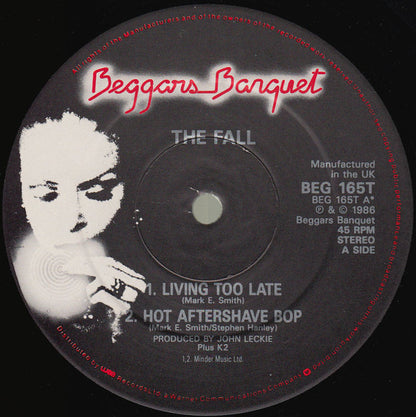 The Fall : Living Too Late (12", Single)