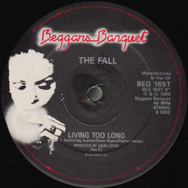 The Fall : Living Too Late (12", Single)