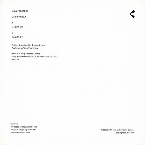 Squarepusher : Vaclament A (7", Ltd, Whi)