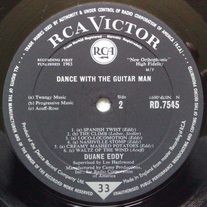 Duane Eddy : Dance With The Guitar Man (LP, Album, Mono)