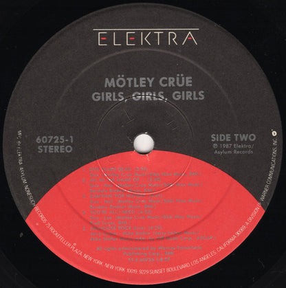Mötley Crüe : Girls, Girls, Girls (LP, Album)