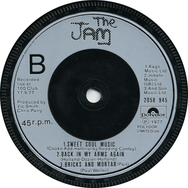 The Jam : The Modern World (7", Single, Sil)