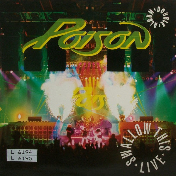 Poison (3) : Swallow This Live (2xLP, Album)